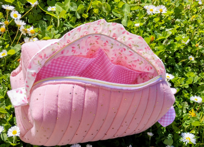 TROUSSE XL - ROSE-GAZE DE COTON